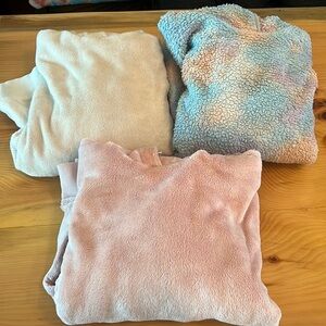 3 Athleta Girl Hooded Sweatshirts